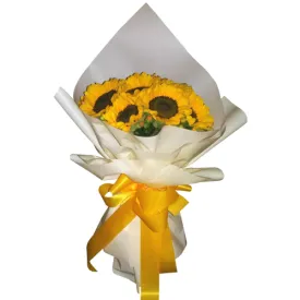 6 pcs Sunflower in Bouquet