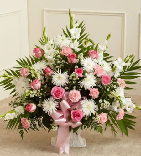 Send Flamingo Sympathy Basket to Philippines