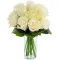 send dozen of white ecuadorian roses in vase to philippines